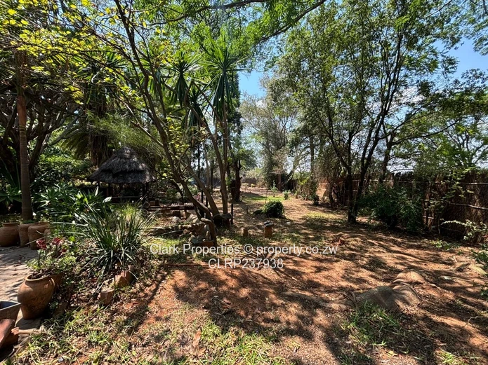 Spacious One-Acre Property with Unique Thatched Residence