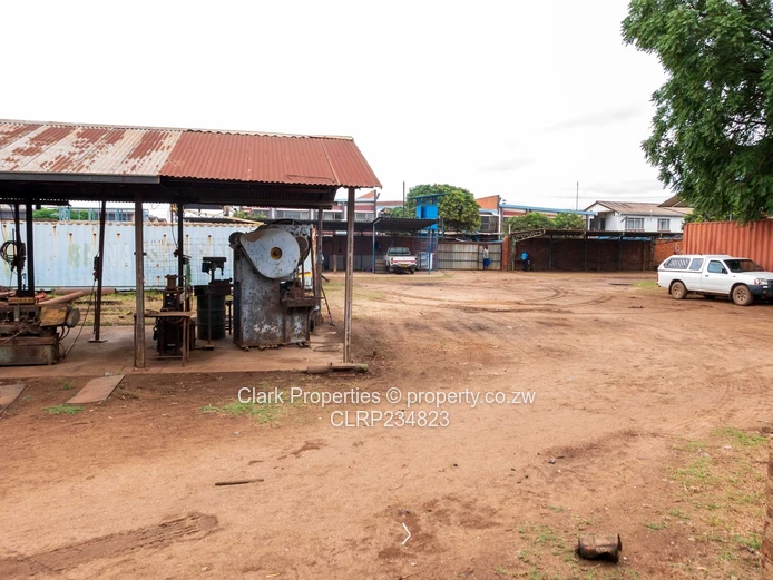 Multiple warehouses on a large piece of land 